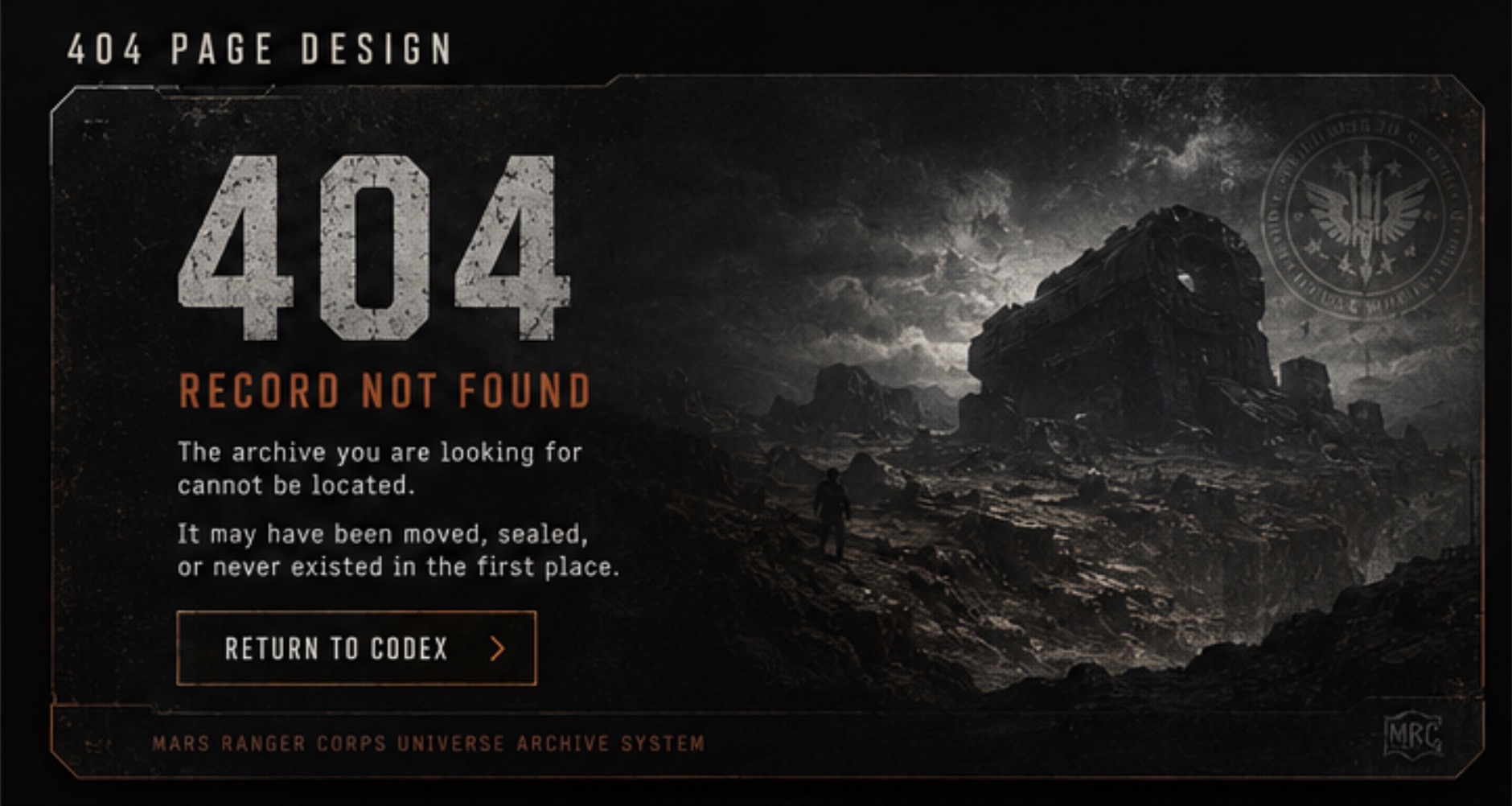 404 — Record Not Found