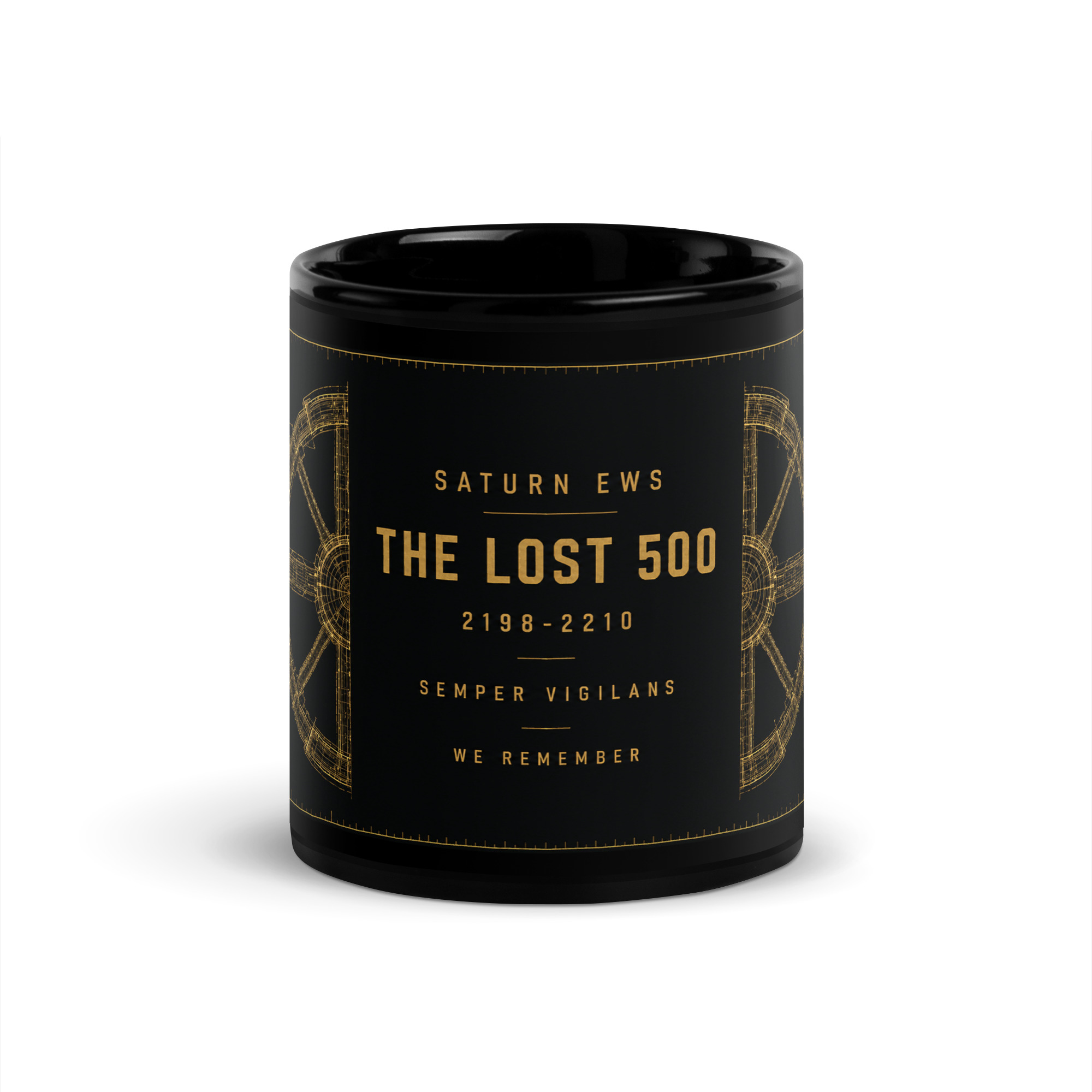 SATURN EWS — THE LOST 500 Commemorative Mug - Image 3